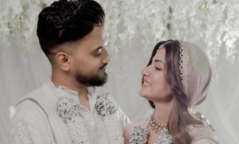 Hina Khan and Rocky Jaiswal