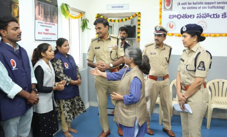 Hyderabad police on June 17 unveil state’s first unit to assist human trafficking victims