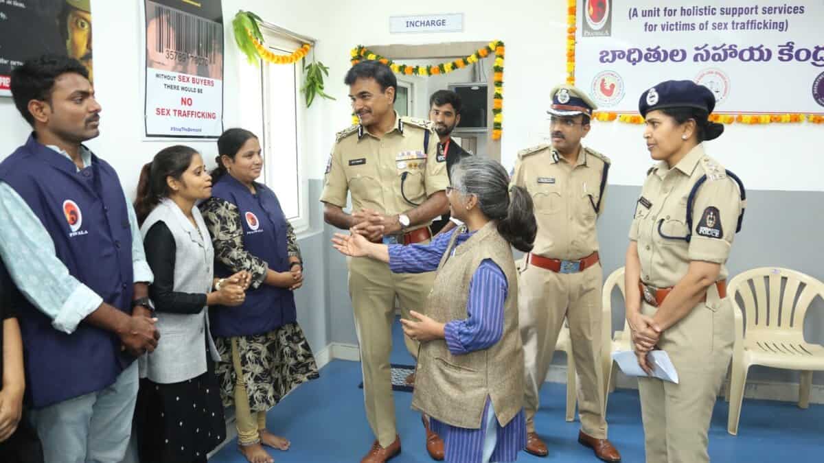 Hyderabad police on June 17 unveil state’s first unit to assist human trafficking victims