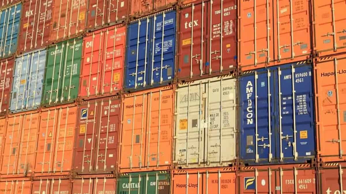 Import and Export containers