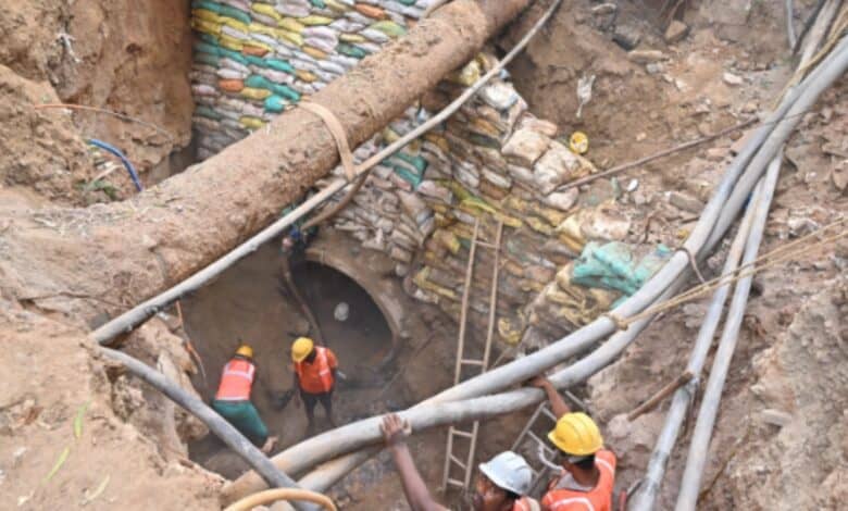 Image of sewage projects from Hyderabad's Khairtabad to Kachiguda: