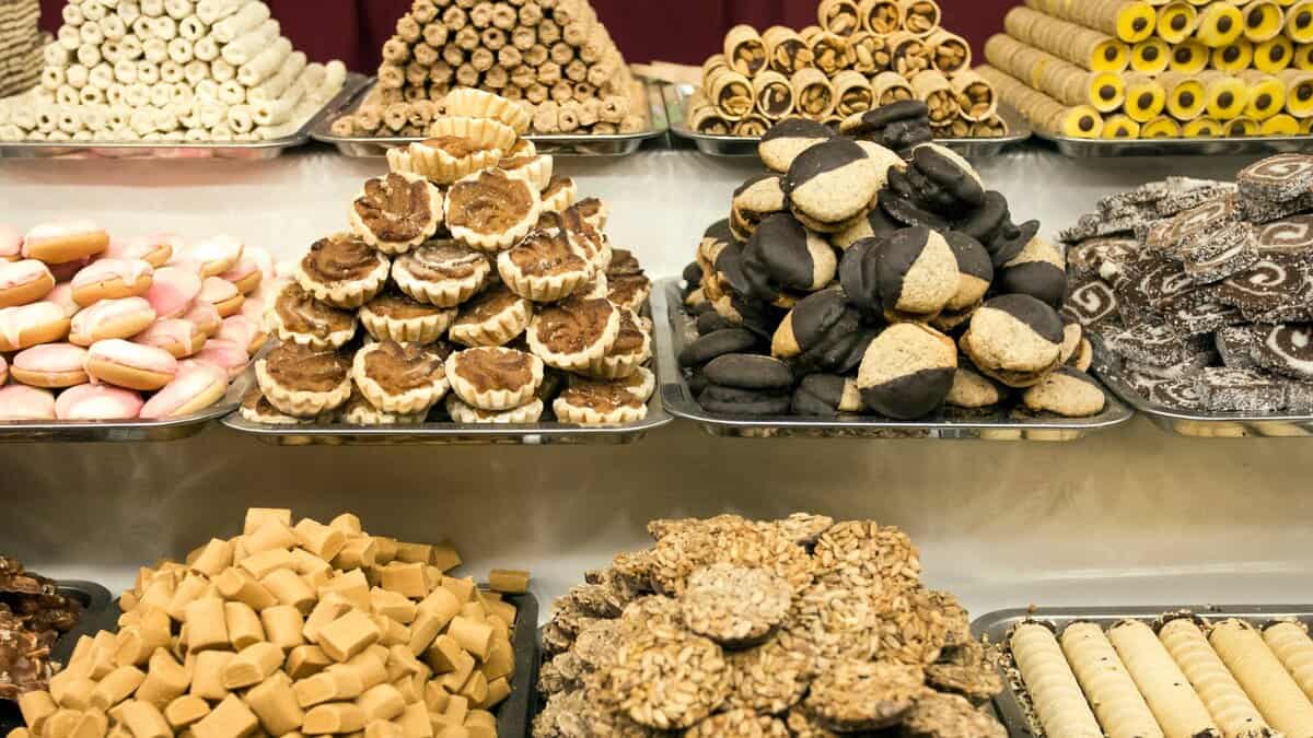 Image of sweet shops in Hyderabad