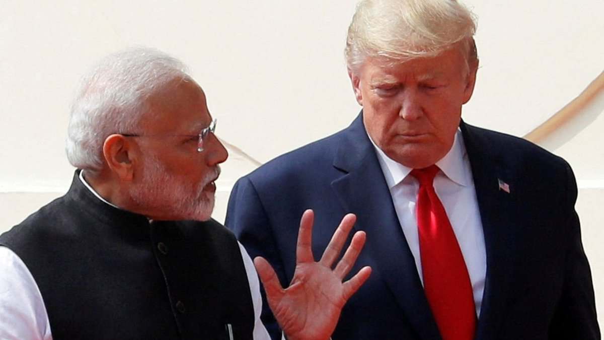 Indian PM Modi and US Donald Trump