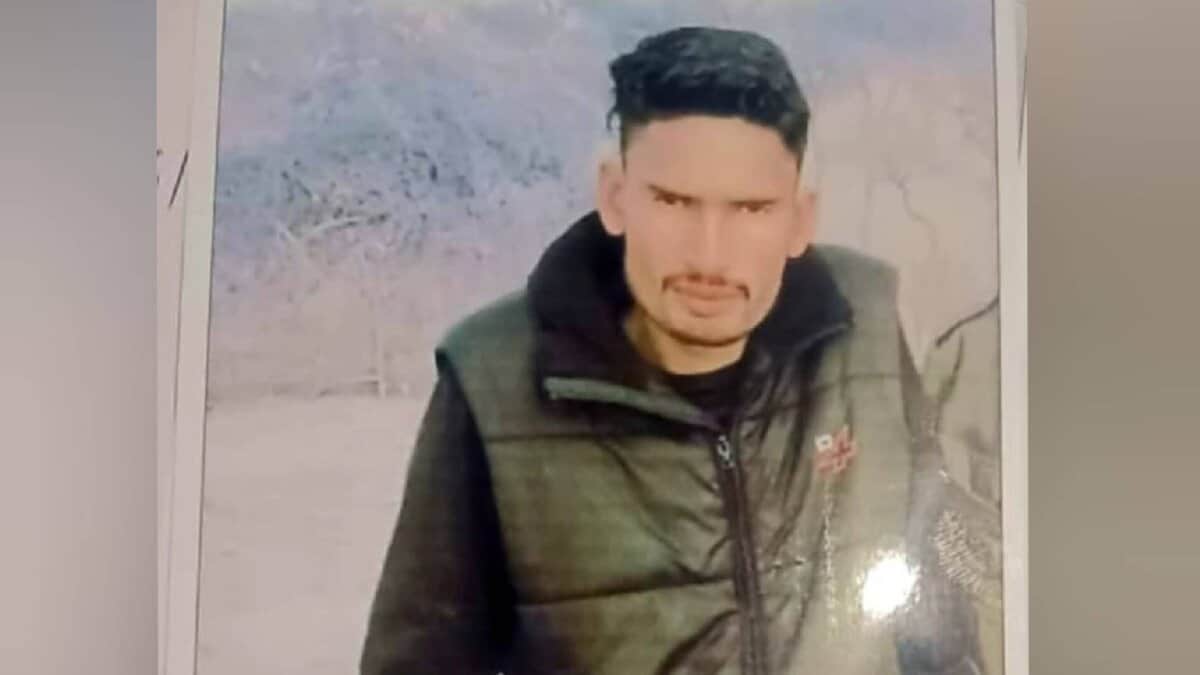 The image of Younus Khan from Rajasthan, India, who went missing while travelling from Saudi Arabia earlier this month.