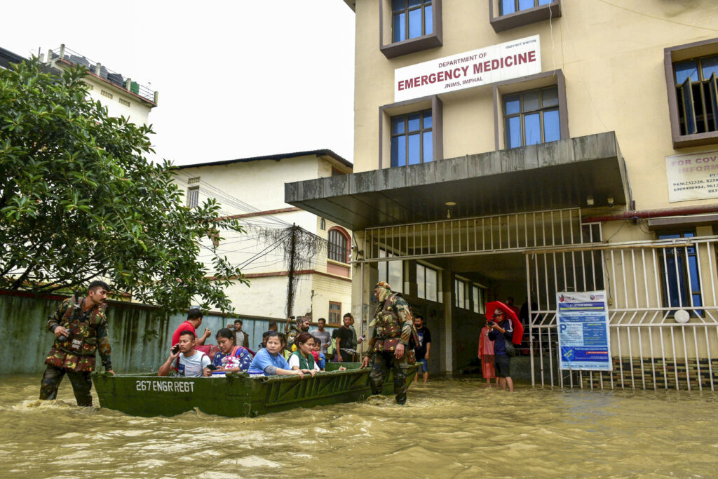 Flood in Manipur