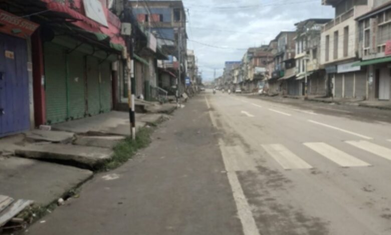 Manipur shutdown
