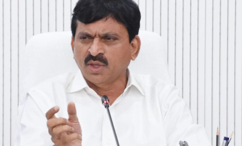 Revenue minister Ponguleti Srinivasa Reddy announces approval of 201 km RRR from Choutuppal to Sangareddy on June 23, 2025.