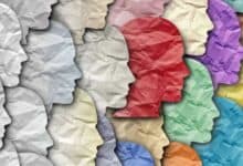 cutouts of faces for population census story