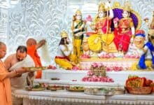 Adityanath conducts prayers at Ram Temple in Ayodhya