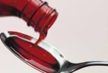 Representational Image of cough syrup