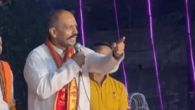 Leader of the far-right group Hindu Raksha Dal, Bhupendra Tomar, popularly known as Pinky Chaudhary