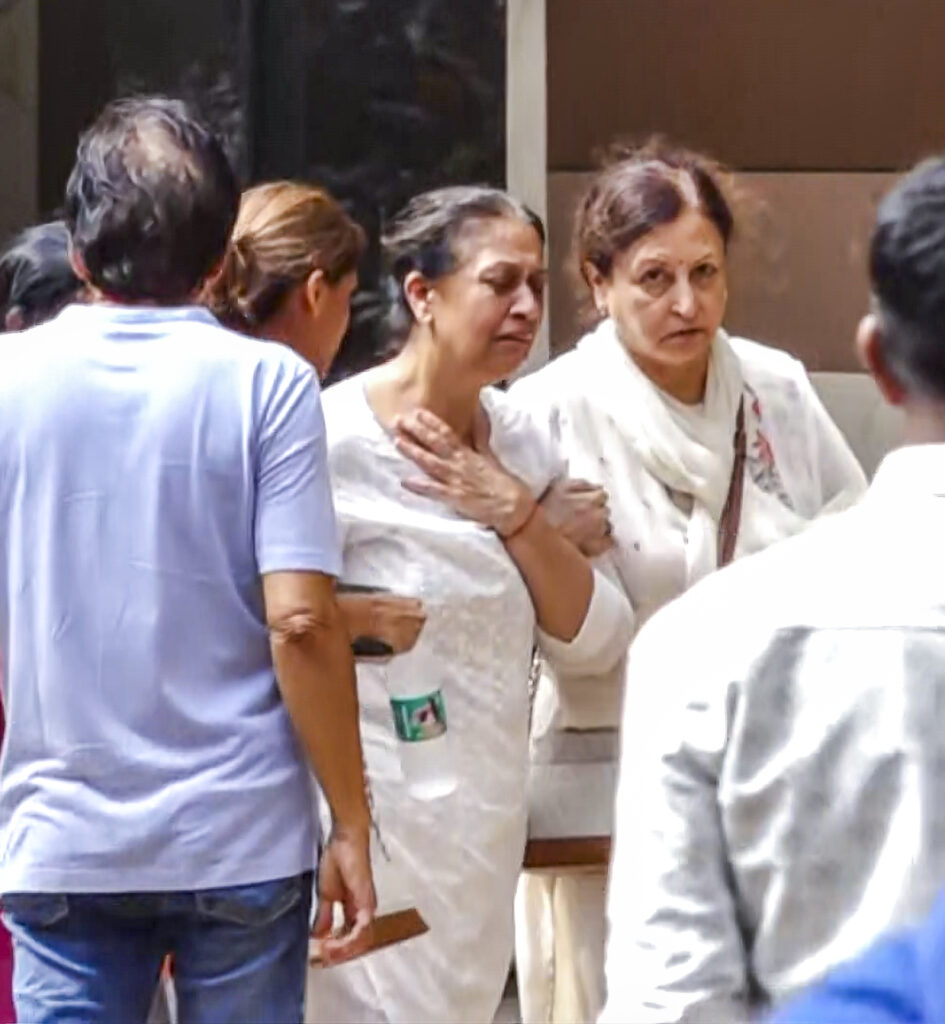 Funeral of TV actor Shefali Jariwala in Mumbai
