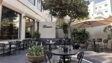 In Hyderabad's Film Nagar, there is always a cafe next door