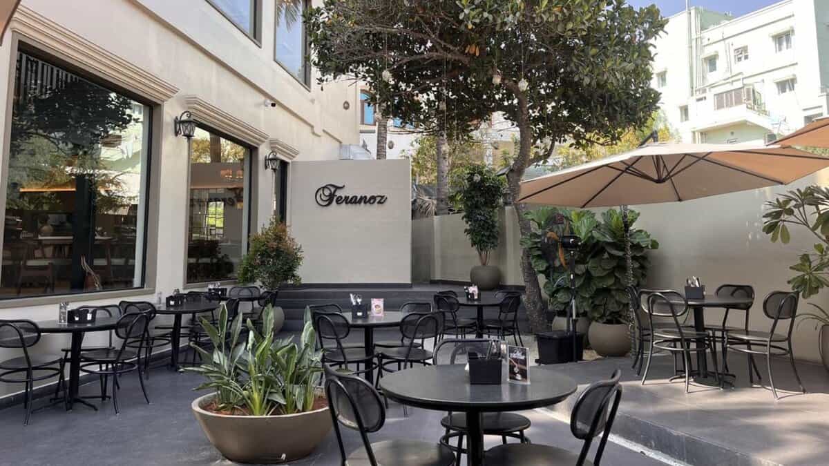 In Hyderabad's Film Nagar, there is always a cafe next door
