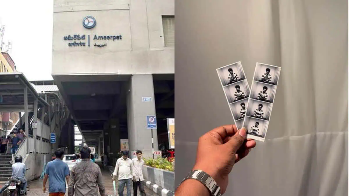Ameerpet metro station is now Hyderabad's new Instagram corner