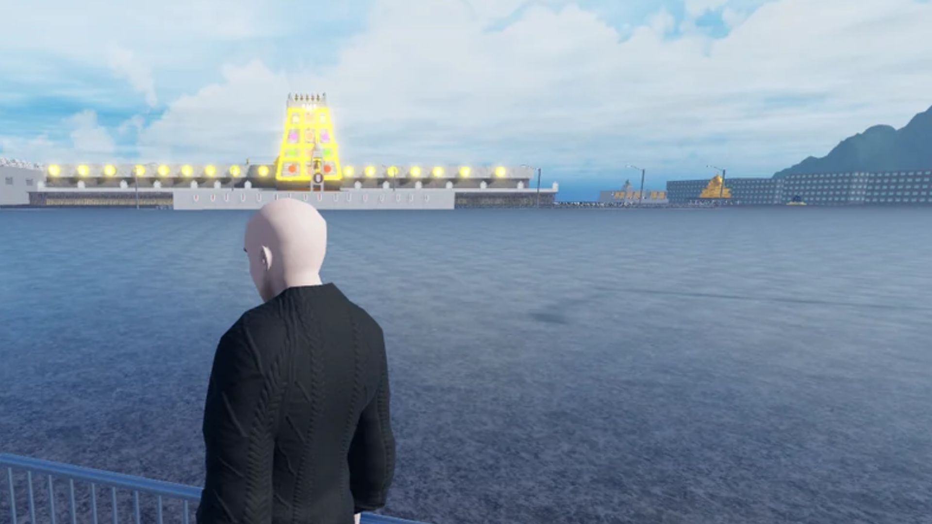 A virtual, simulated version of the Tirumala Sri Venkateswara Swamy temple in the video game Roblox