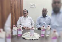 Bill collector of Shamirpet ward office, K Ram Reddy and computer operator in Thumkunta municipality, A Sravan, of Medchal-Malkajgiri district