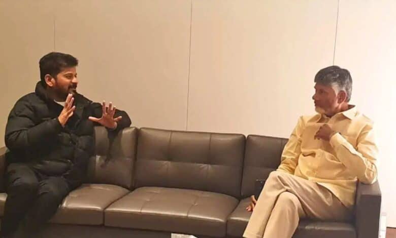 Telangana CM Revanth Reddy and Andhra Pradesh CM Chandrababu Naidu