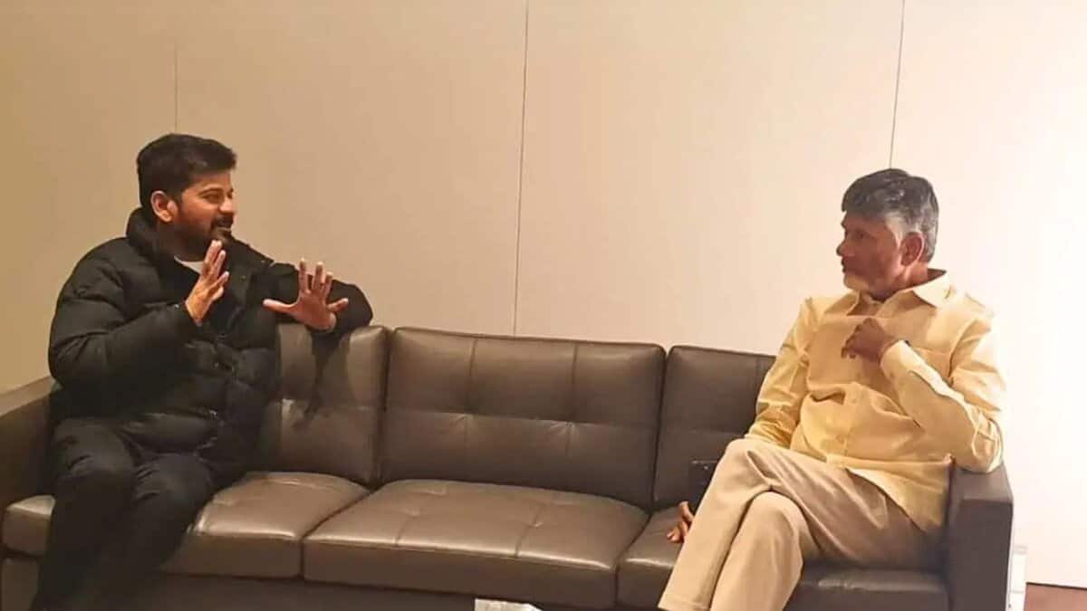Telangana CM Revanth Reddy and Andhra Pradesh CM Chandrababu Naidu