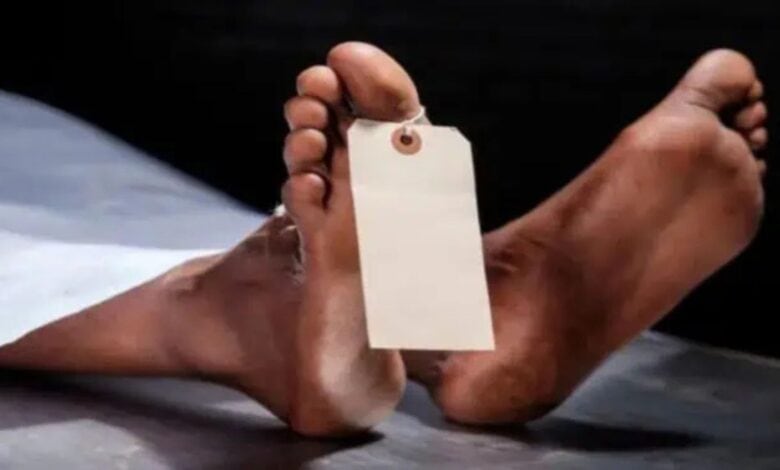 An image of a dead body used for representational purposes