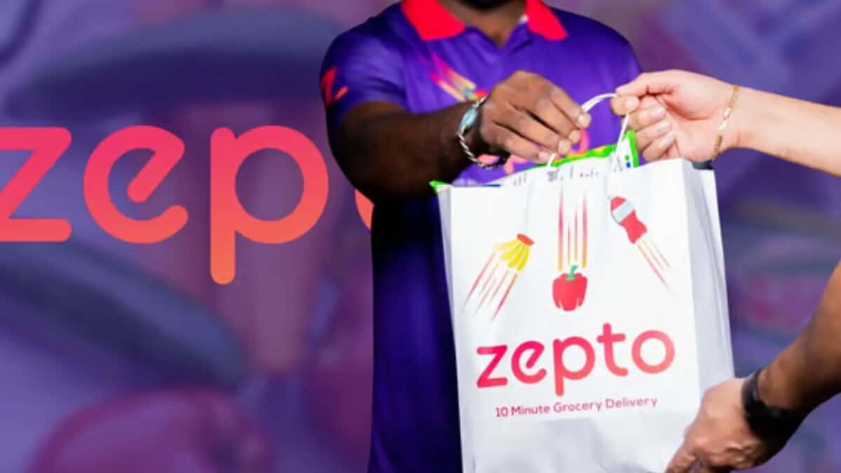 The image displays Zepto