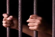 Image of an arrested person used for representational purpose