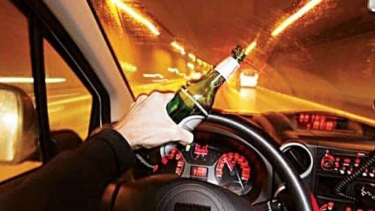 An image depicting drunk driving used for representational purposes