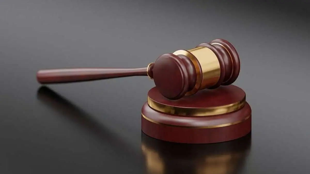 The image displays a picture of court