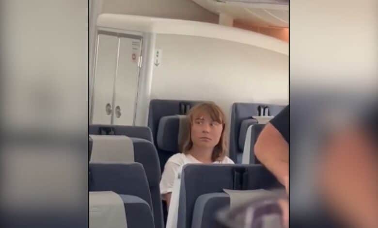 The image displays a picture of climate activist Greta Thunberg