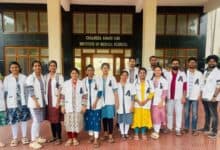 Medical college interns protest over unpaid stipends in Karimnagar, Telangana