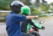 the image shows bike riders