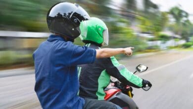 the image shows bike riders
