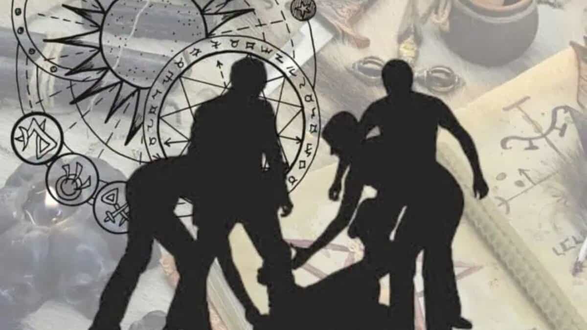 An image of a person being beaten used for representational purpose