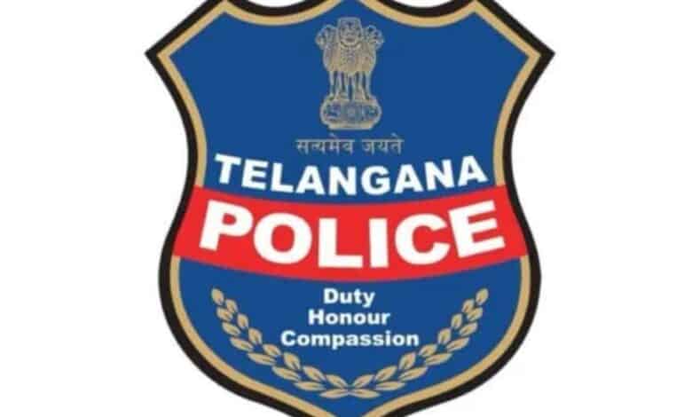 Telangana Police emblem used for representational purpose