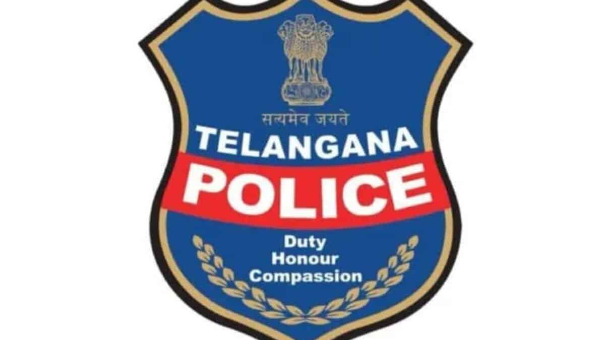 Telangana Police emblem used for representational purpose