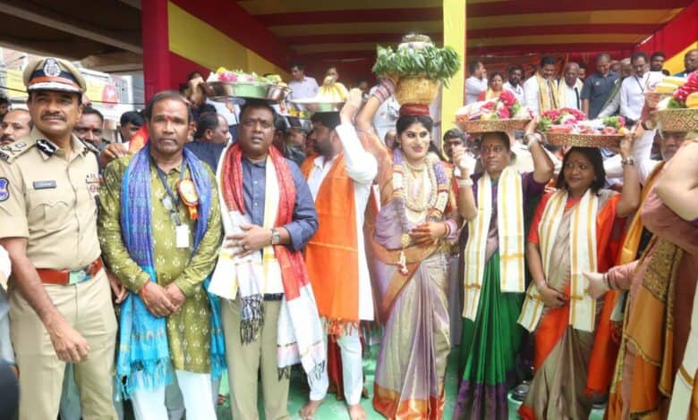 Bonalu festivities began at Golconda on June 22