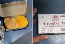 "Janata Khana" served by Indian railways for Rs 15