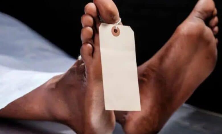 A representational image of a dead body