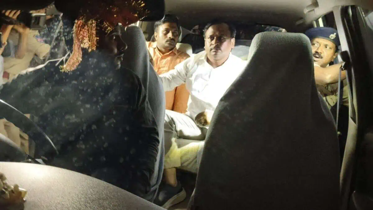 BRS leader Gellu Srinivas Yadav