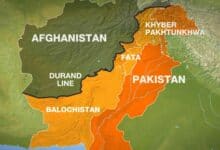 Pakistan Afghanistan map
