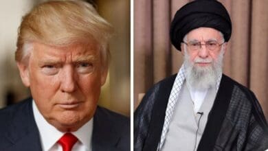 Doanld Trump and Ali Khamenei