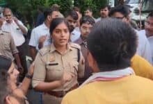 A female officer stands firm on her decision not to allow armed security personnel of a BJP MLC to a cricket stadium in Uttar Pradesh