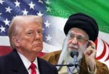 President Donald Trump and Iran Supreme leader Ayatollah Khamenei