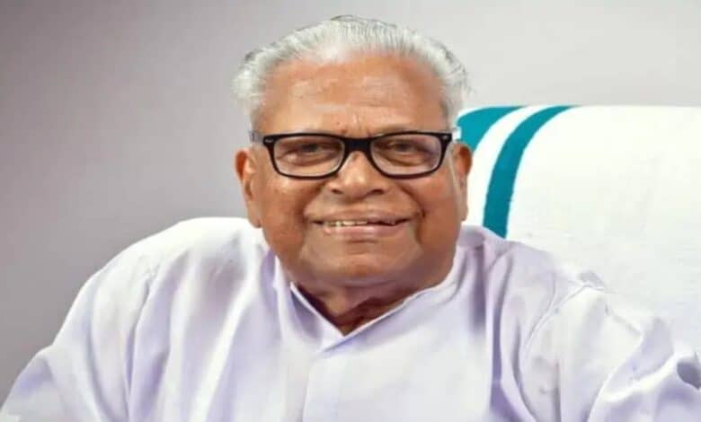 Former Kerala CM V S Achuthanandan