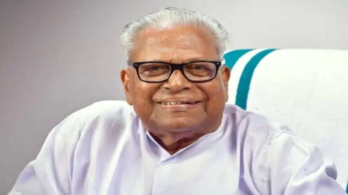Former Kerala CM V S Achuthanandan