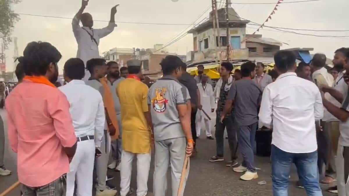 VHP-Bajrang Dal leads anti-terror march in UP