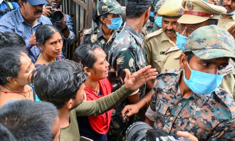 Worried family members reach Sigachi pharma plant