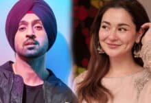 Diljit Dosanjh and Hania Aamir