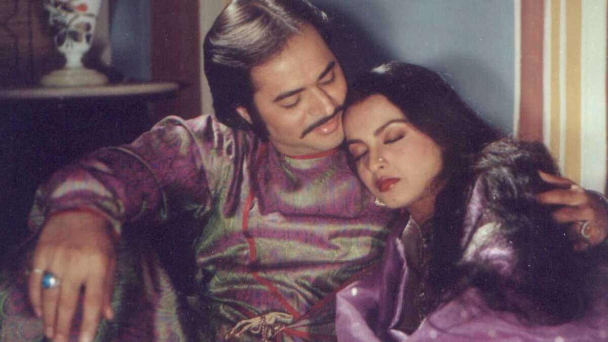 Farooq Sheikh and Rekha