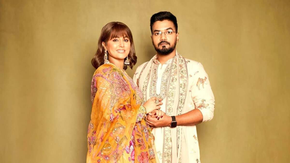 Hina Khan And Rocky Jaiswal